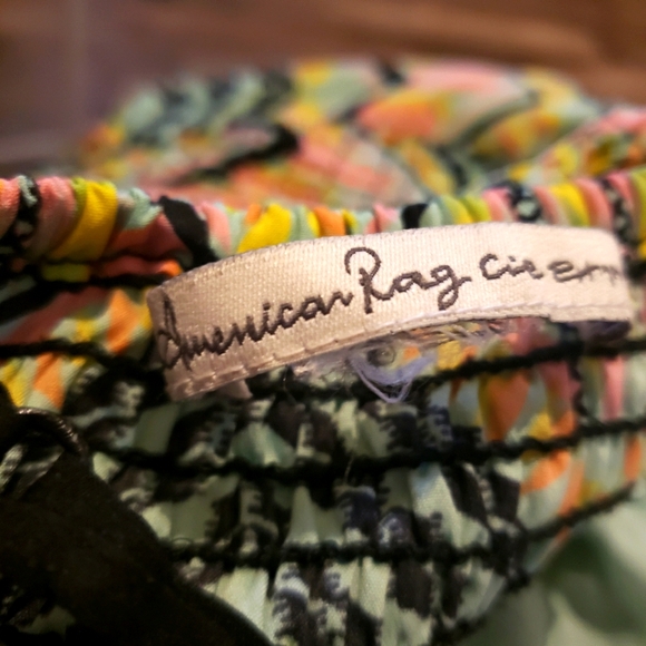 American Rag Multi-Colored Mini Dress size Medium.  FF100 - Picture 4 of 6